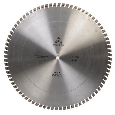 China Concrete Cutting Zhongzhi D800 Diamond Arix Wall Saw Blade for Concrete Processing for sale