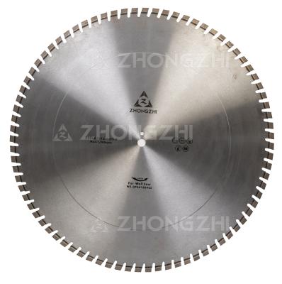 China Fast Cut D800 Zenesis Segmented Laser Segmented Diamond Wall Saw Blade for sale