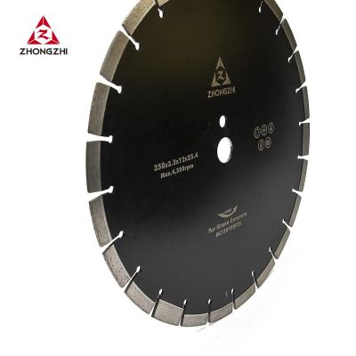 China Segmented Laser Welding Diamond Cutting Saw Blade for Green Concrete for sale