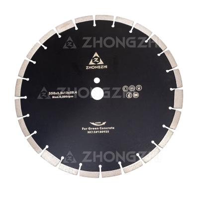 China Linfespan.electricity Saving Diamond Tools New Design Long Green Concrete Diamond Saw Blade For Green Concrete Cutting for sale