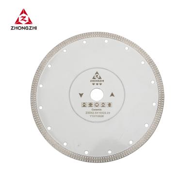 China Cutting Ceramic Tiles Fish Scale Sintered Diamond Saw Blade For Ceramic Material Cutting for sale