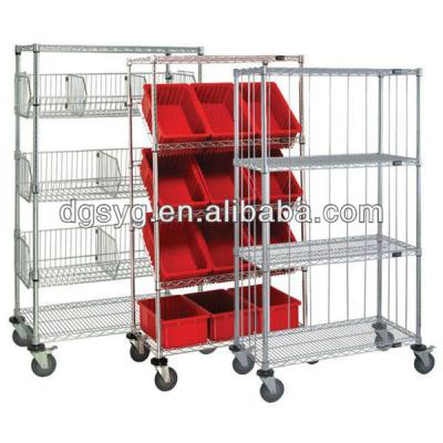 China 2013 Double Sided Hot Selling Chrome / Stianless Metal Steel Light Duty Rack-11 Years Professional Manufacturer for sale