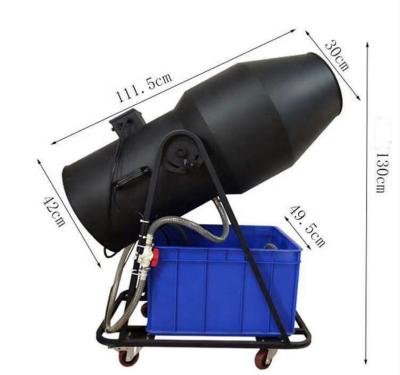 China 3000W Stage Foam Cannon Jet Machine DJ Party Shows Summer Pool Spray Foam Machine Snow Blower Stage Outdoor Snow Equipment MakingYS-43 for sale