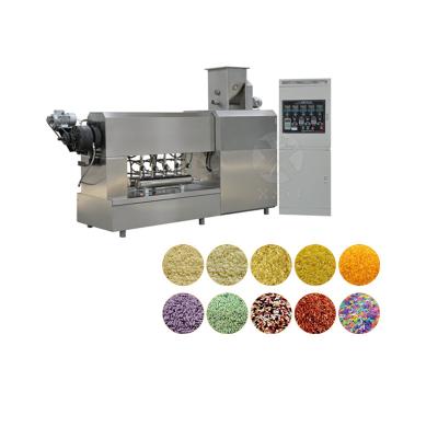 China Artificial rice Artificial Rice Production Line Fortified Rice Making Machine Single-screw Extruder With CE Certification for sale