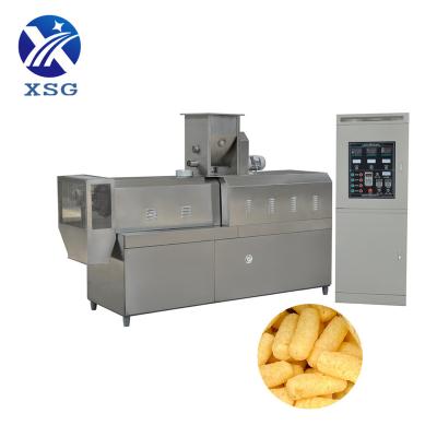 China Snacks food 2022 Hot sale puffed snacks pellet making machine food extruder machinery for sale