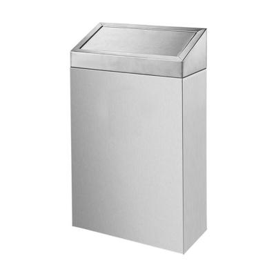 China Stocked Stainless Steel Waste Bin Trash Can For Public Park for sale