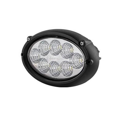 China 4000LM/3200LM 6 Inch 40W Oval OEM Agricultural Replacement LED Cab LED Work Light For Agco and Massey Tractors EMC CISPR 25 CLASS 4 for sale