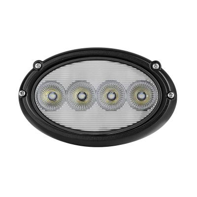 China Oval 4000LM/3200LM Led Agricultural Work Lamp Flood Light OEM Replacement For Massey Ferguson for sale