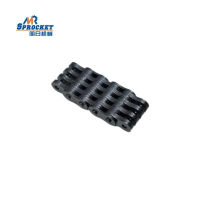 China Conveyor Equipment Transmission Molded Stainless Steel Sheet Pitch Pin Drag Drag Roller Conveyor Double Sprocket Sprocket Chain Plastic Scraper for sale