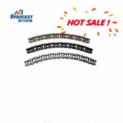 China Conveyor Equipment 60 SB Side Arc Transmission Roller Industrial Chains with Attachment for sale