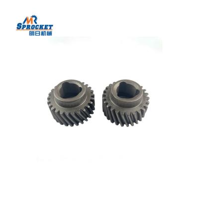 China Garment Shops Customized Steel Precision Helical Tooth Small Sprockets On Hot Sale for sale