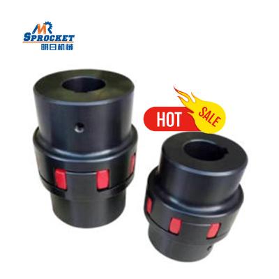 China Hotels GR GE Rotex Jaw Spider Rubber Cast Couplings Flexible Shafts Couplings for sale