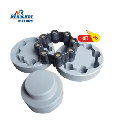 China Coupling Hotels Rubber Cushion Elastic Joint Two Shafts With Spider MH Coupling for sale