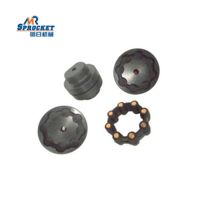 China Hotels Damping Wheel Cushion Elastic Joint Rubber Coupling Both Axles With Spider MH Coupling for sale