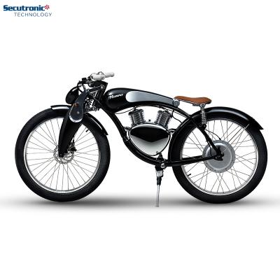 China Retro Electric Bike E Bike Beach Cruiser, Adult 48V Battery Retro Fat Tire Electric Bike, Fashion Electrico E-Bike for sale