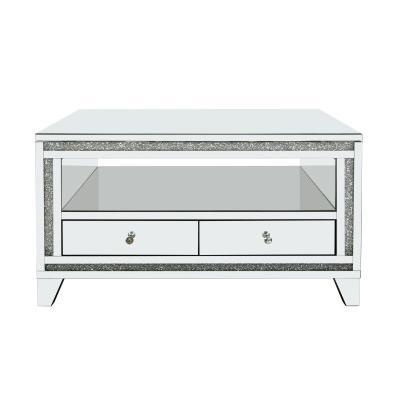 China Post-modern European MDF coffee table TV cabinet luxury simple and light luxury rack with drawers for sale