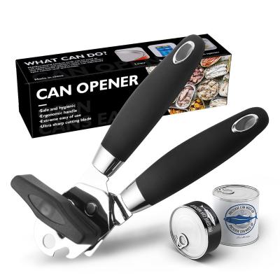 China Viable E-commerce Stainless Steel Can Opener Hot Selling Manual Kitchen Can Opener Tool for sale