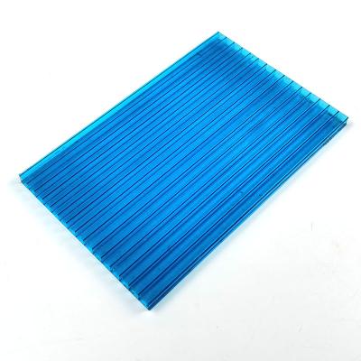 China Eco-friendly Factory Supplier 8mm Hollow Sheet Solar Greenhouse Agriculture for sale