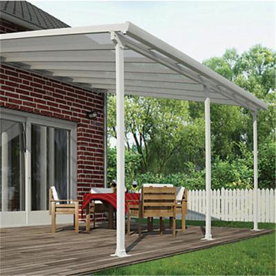 China Polycarbonate Door Awning Canopies Modern Canopy Metal Balcony Awning Aluminum Awning Bracket for sale