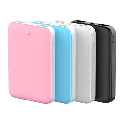 China Mini Size Factory Portable Wholesale Classic Power Bank 5000mAh Small Power Banks Fast Charging Power Bank With 2A Output for sale