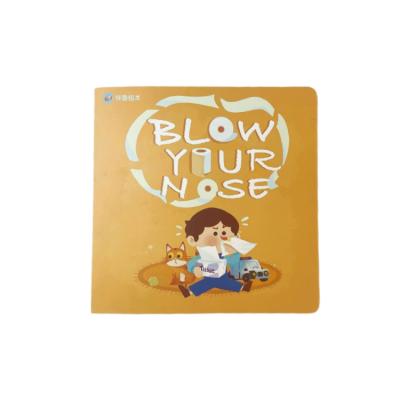 China Fancy Color Hot Selling Education Professional Printing Children Board Book for sale