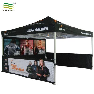 China Advertising aluminum alloy large automatic straight pop up leg canopy gazebo tent for event price for sale