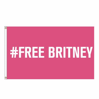 China Flying 3x5 Feet Britney Spear Flags Free For Protests Or Moves, End Conservatorship Abuse Indoo Outside for sale