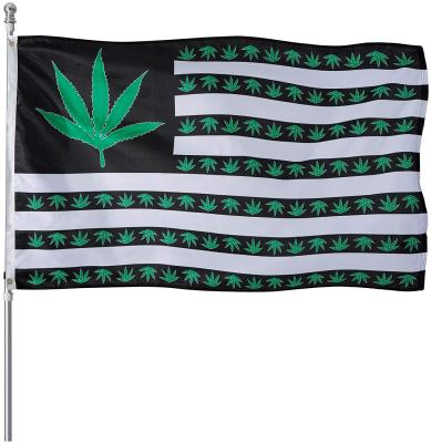 China FLYING Pride Heart Care Hug Gay Rainbow Marijuana Pot Leaf Flag Weed American Flags Banner 3x5 Foot For Outdoor Wall for sale