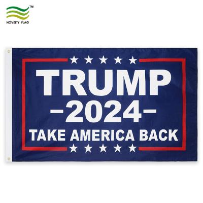 China FLYING 3x5 USA Election Trump 2024 Bring Back America Flag for sale