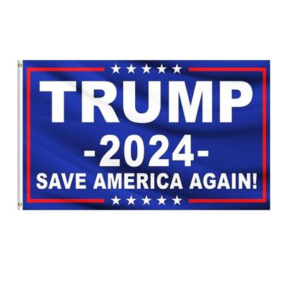 China President Save American Trump 2024 Flag Banner FLYING 2024 Trump Flag Again for sale