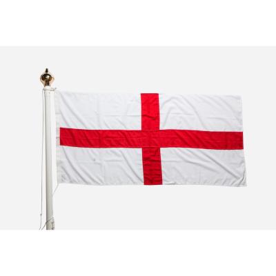 China Hanging 2 Yards Hand Sewn England (St George) Flag 600D Spun Polyester for sale