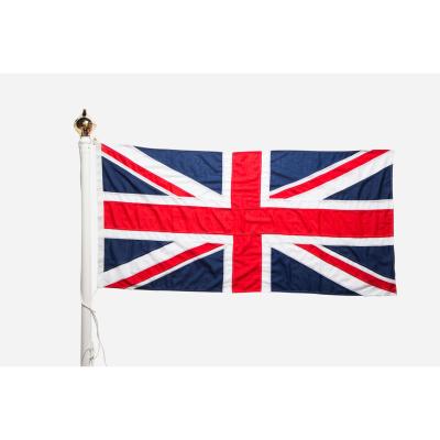 China Hand Sewn UK Union Jack Hanging Flag - Hand Sewn 600D Spun Polyester for sale