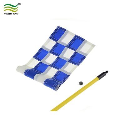 China Custom Flag FLYING Golf Tube Flag Plastic Fiberglass Golf Flag Stick Golf Flag for sale