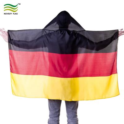 China Other Promotional National Supporter Polyester Germany Corps Flags With Hood for sale