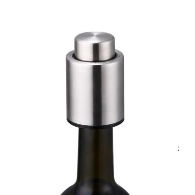 China Vacuum Stainless Steel Bar Accessories Covers For Cork Bubble Wine Plug Sparkling Wine Champagne Stopper Wine Cap for sale