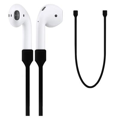 China Wholesale TWS Lanyard String Rope Earphones Anti Lost Strap Earbud Silicone Cable Cord Wireless Earbuds Stand Holder For Apple for sale