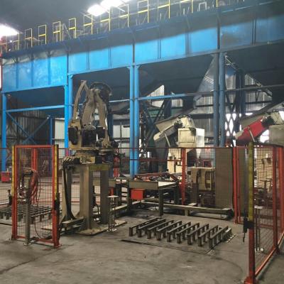 China Bagger Parts ABB / KUKA / NACHI Brand Automatic Robot Palletizer Electric Driven for sale