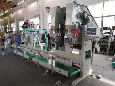 China Dual Head Potato Bagger Machine , Auto Potato Packing Machine For 5kg - 30kg for sale