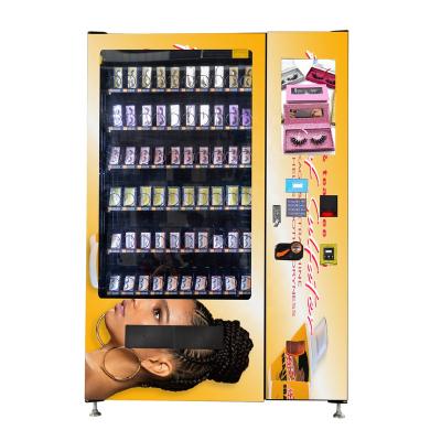 China Steel custom design pink strands hair bundle wigs vending machine top selling american standard hair strand vending machine for sale