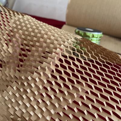 China Factory Price Recyclable Wholesale Custom Size Honeycomb Kraft Paper Roll for sale