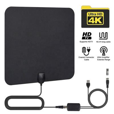 China Indoor DVB-T2 1080P TV Antenna Amplified HDTV Digital Antenna For Home Indoor TV Antenna 3600mm Or Customized for sale