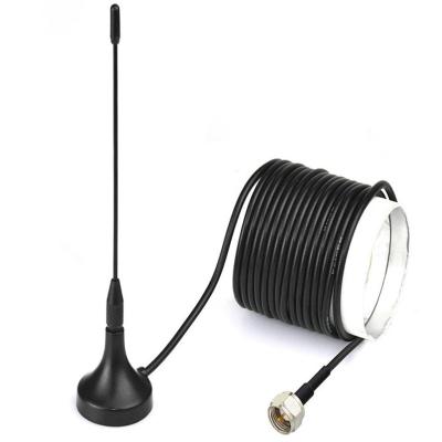 China Indoor Magnetic DVB-T TV Antenna with Male F Connector, Digital Magnetic Base TV Antenna for Mobile Device Antenna 1500mm or Customized for sale