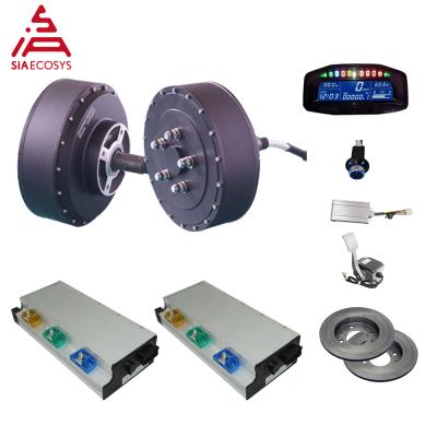 China QS 273 8000W 96V 115kph Electric Car Hub Motor Waterproof Conversion Kits with APT96600 Controller for sale