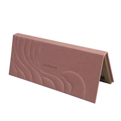 China Recyclable Custom Folding Packaging Box Makeup Paper Eyeshadow Palette Gift Box for sale