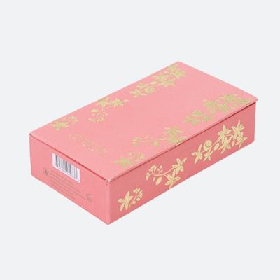 China Recyclable Rigid Rose Luxury Cosmetic Gift Box Packaging Magnetic Custom Cosmetic Box for sale