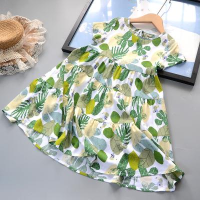 China Summer Fashion Girls Dress Fashionable Used Children's Clothing Dress Wholesale Factory Girls Princess Dresses Cheap Girls Dress Ages 1-10 for sale