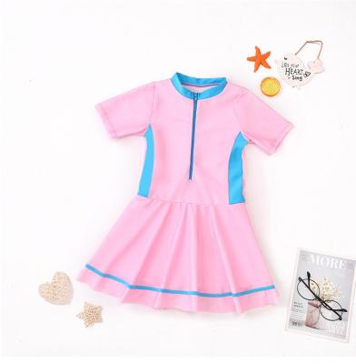 China Girls' swimsuit girls' bikini children's clothing children's lightweight breathable one-piece best-selling breathable dress for sale