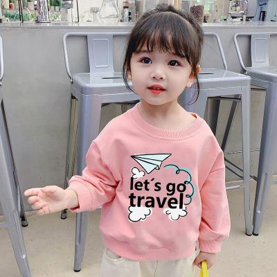 China High qualityAutumn girls Korean clothing kids cotton pullover washable hoodies for kids tops loose casual sweatshirts for sale