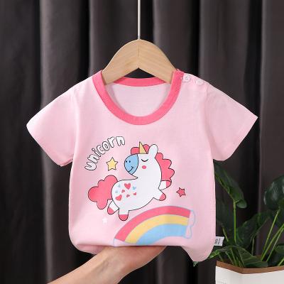 China Kids Clothing Summer Compressed Kid Clothes Short Sleeve T Shirts Cute Cartoon Print Fashion Boys T-shirts for sale