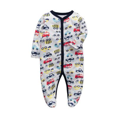 China 2022 Washable Toddler Clothing Long Sleeve Printed Baby Romper Best Selling Comfortable Home Jumpsuit for sale